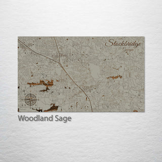 Stockbridge, Georgia Street Map