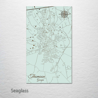 Thomson, Georgia Street Map