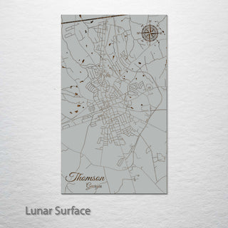 Thomson, Georgia Street Map