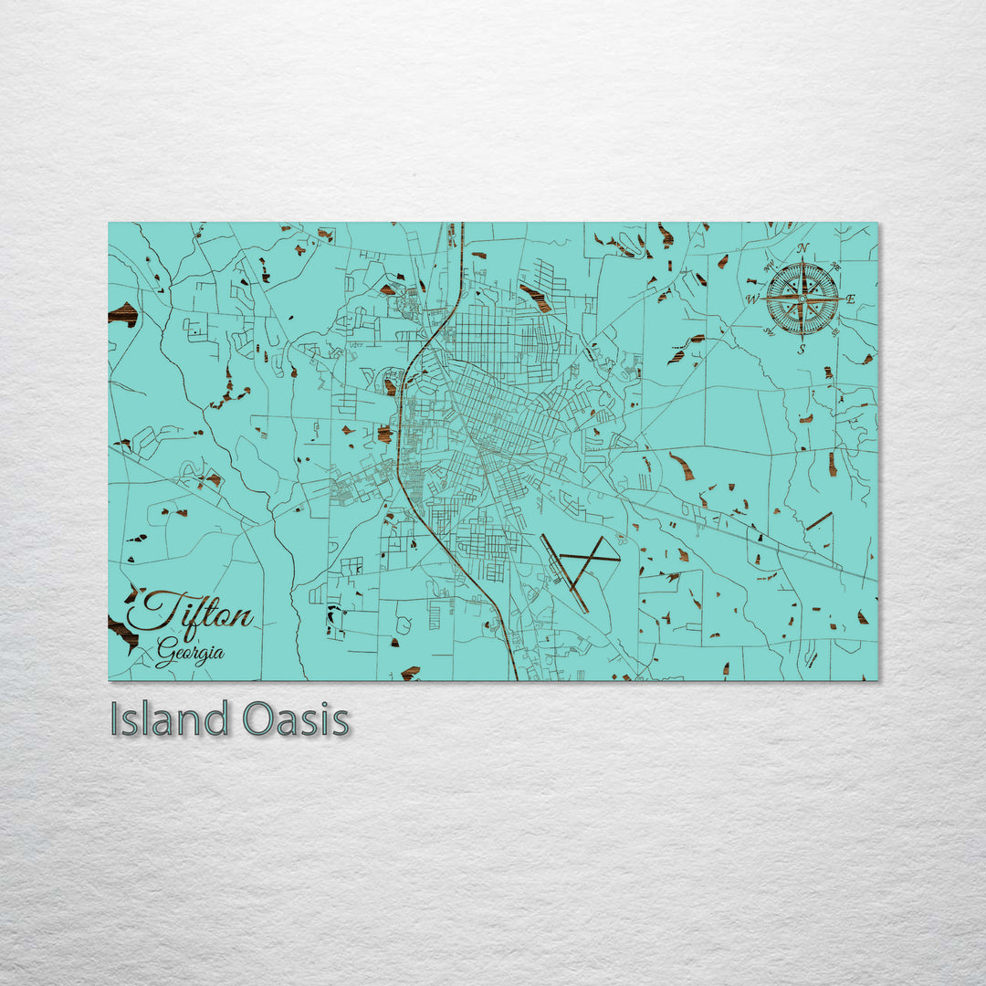 Tifton, Georgia Street Map