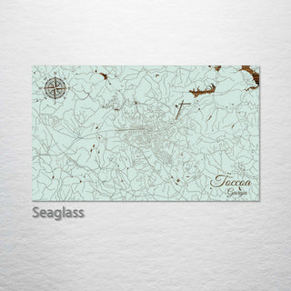 Toccoa, Georgia Street Map