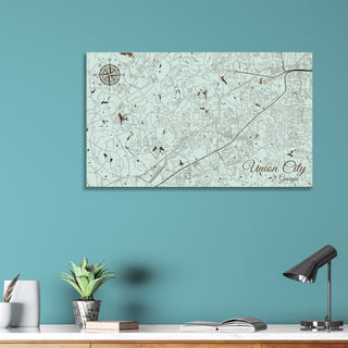 Union City, Georgia Street Map