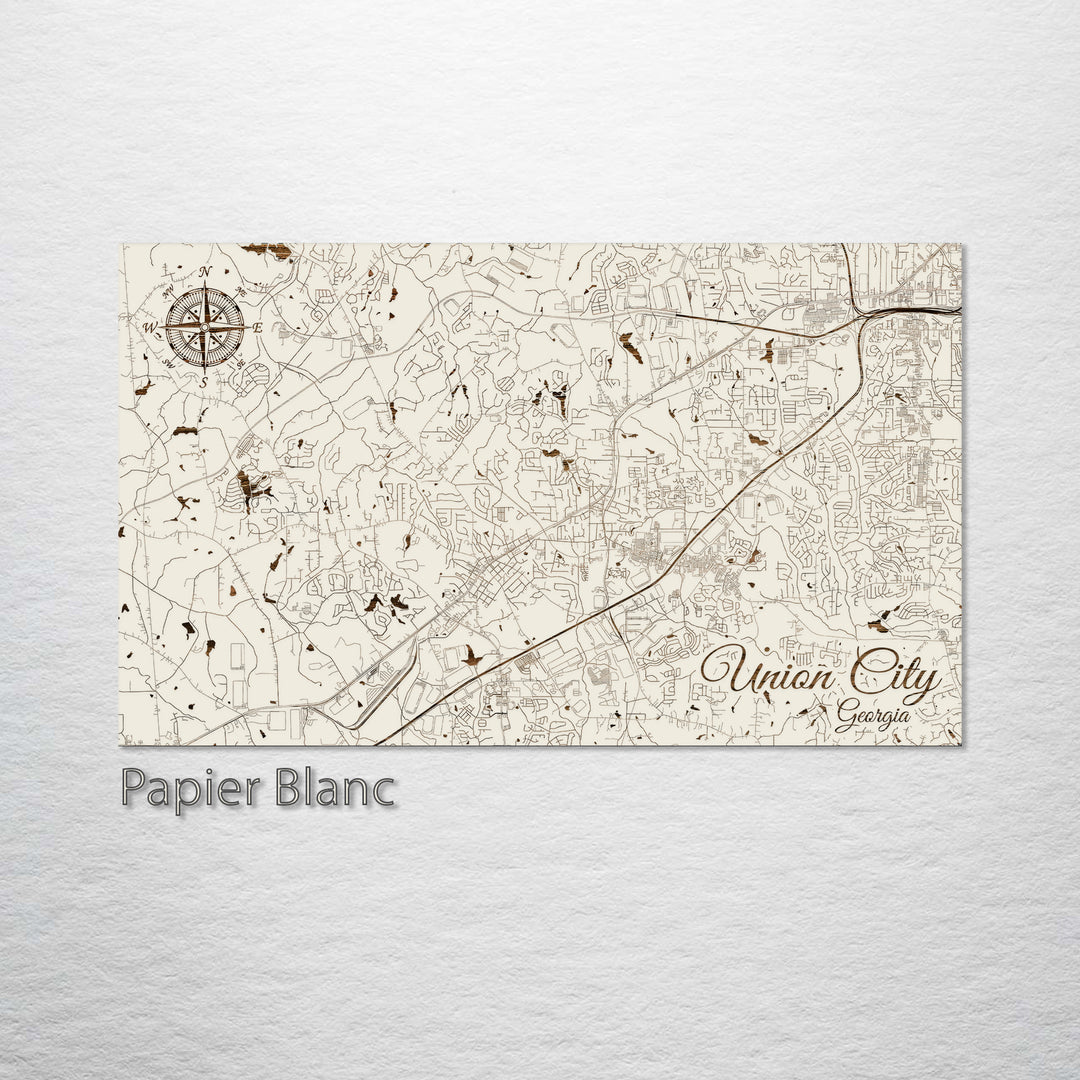 Union City, Georgia Street Map