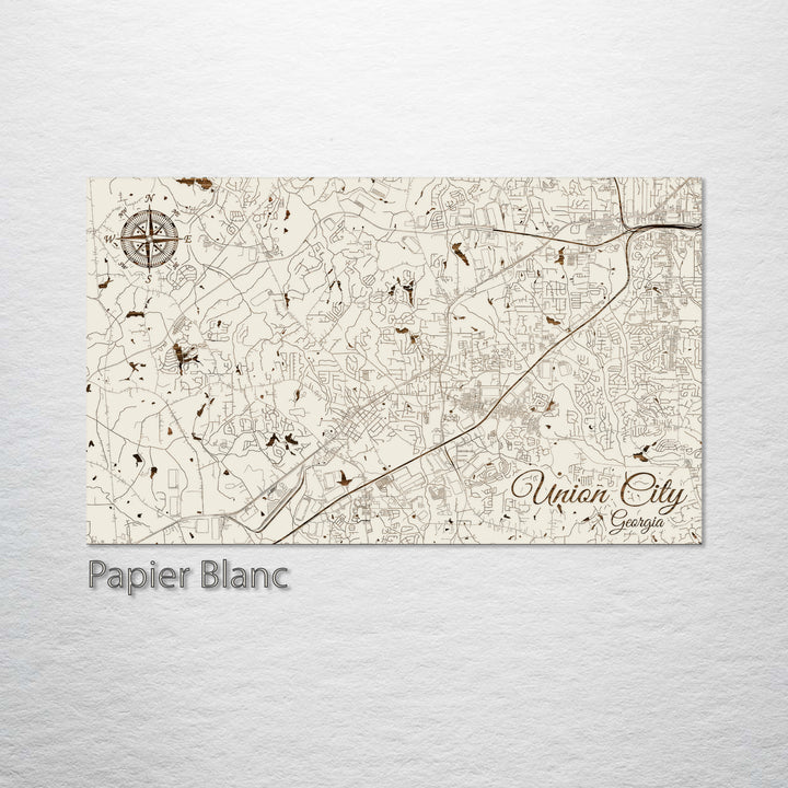 Union City, Georgia Street Map