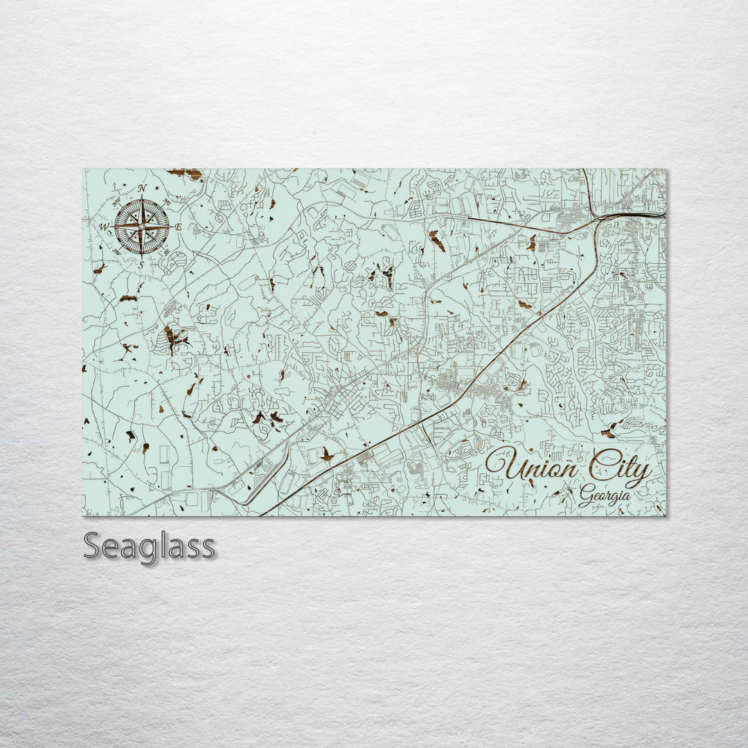 Union City, Georgia Street Map