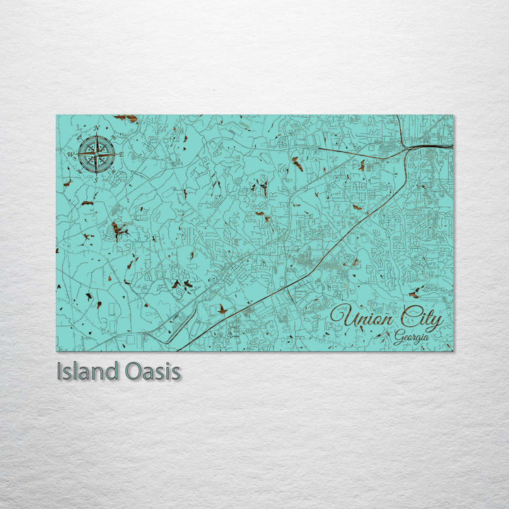 Union City, Georgia Street Map