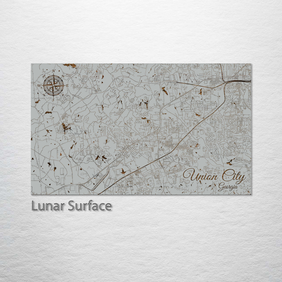 Union City, Georgia Street Map