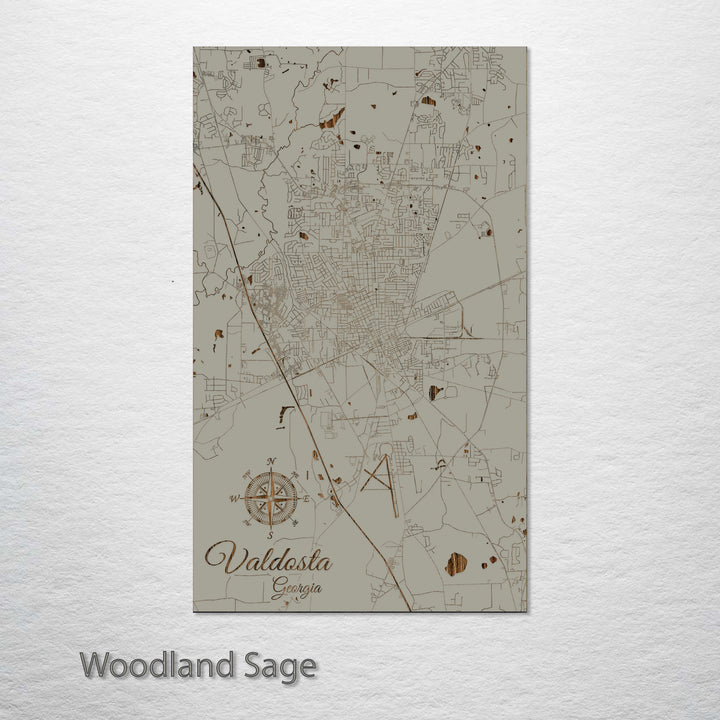 Valdosta, Georgia Street Map