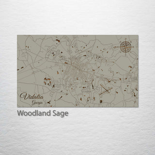 Vidalia, Georgia Street Map