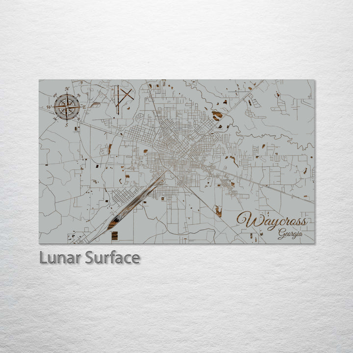 Waycross, Georgia Street Map