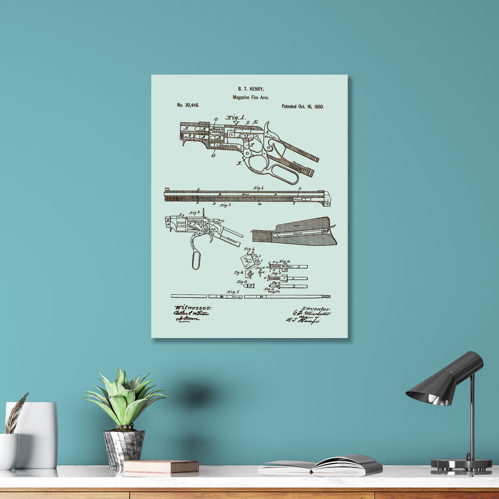 Henry Rifle 1860 – Fire & Pine