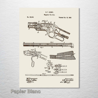 Henry Rifle 1860 - Fire & Pine