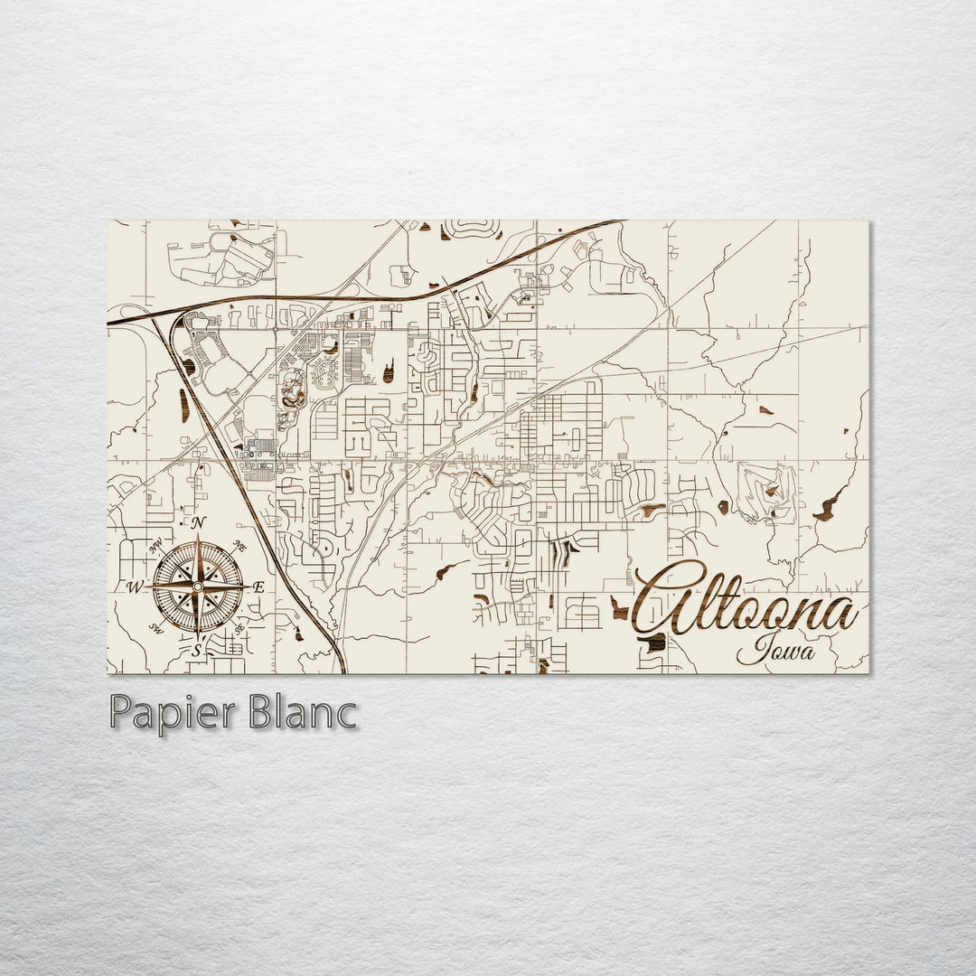 Altoona, Iowa Street Map