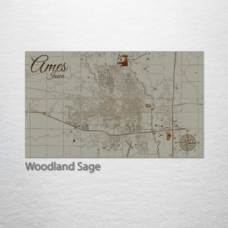 Ames, Iowa Street Map