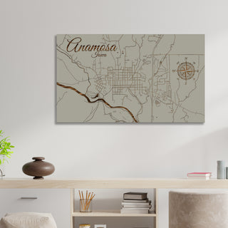 Anamosa, Iowa Street Map