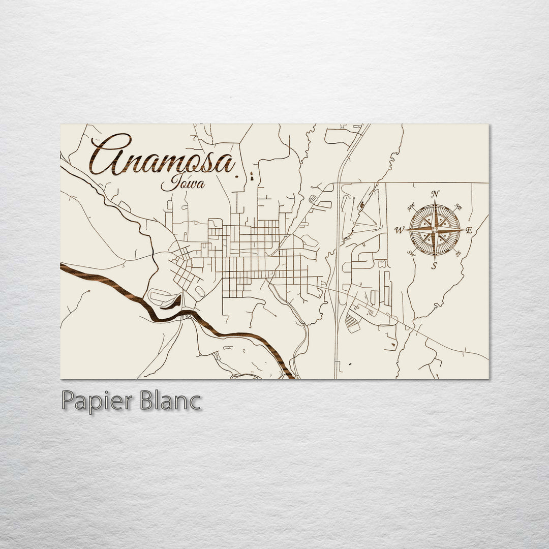 Anamosa, Iowa Street Map