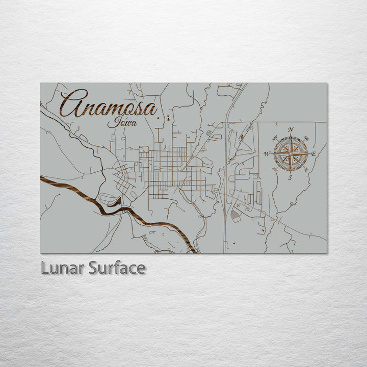 Anamosa, Iowa Street Map