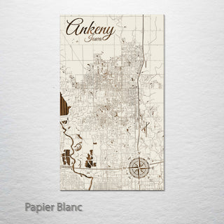 Ankeny, Iowa Street Map