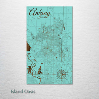 Ankeny, Iowa Street Map