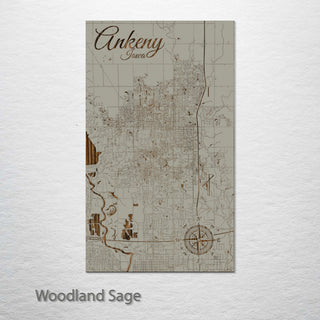 Ankeny, Iowa Street Map