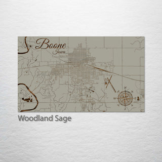 Boone, Iowa Street Map