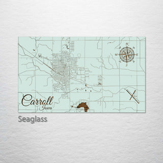 Carroll, Iowa Street Map