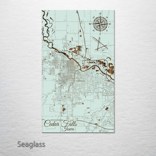 Cedar Falls, Iowa Street Map