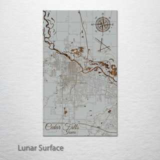 Cedar Falls, Iowa Street Map