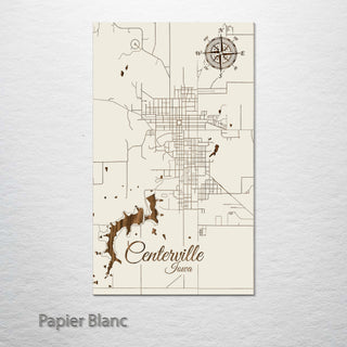 Centerville, Iowa Street Map
