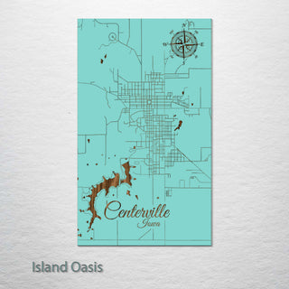 Centerville, Iowa Street Map
