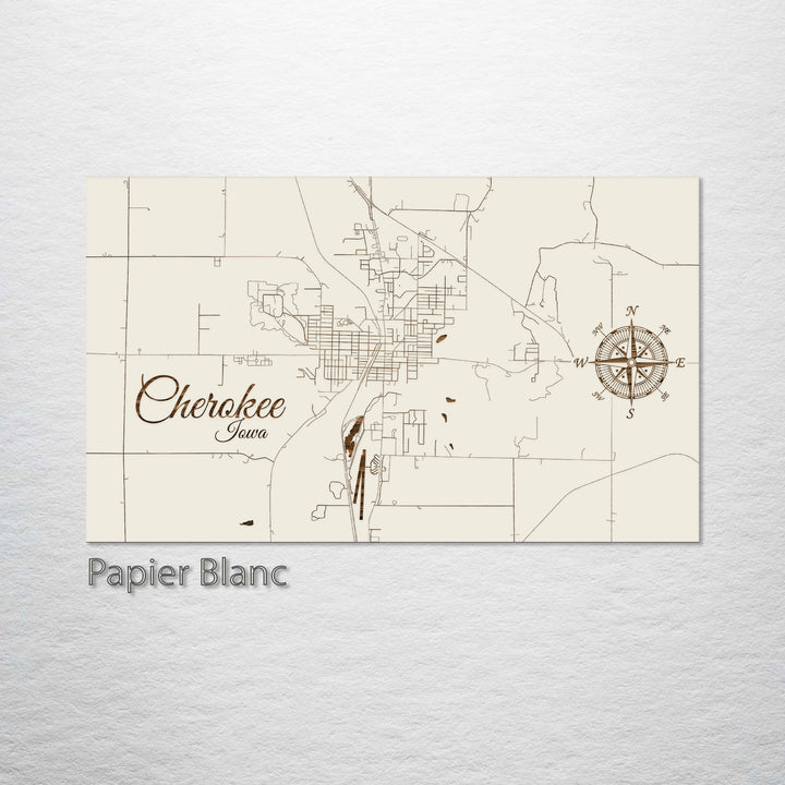 Cherokee, Iowa Street Map