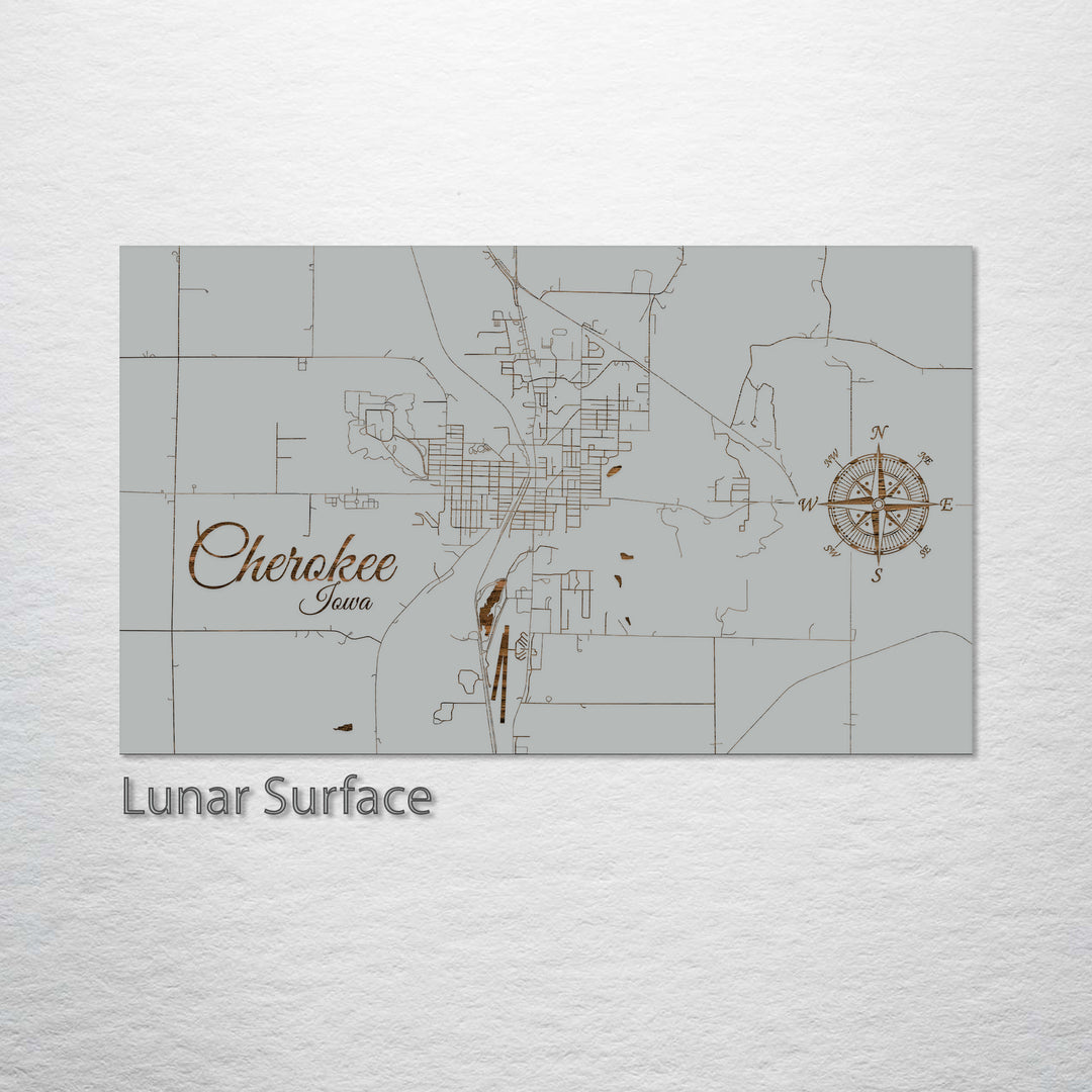 Cherokee, Iowa Street Map