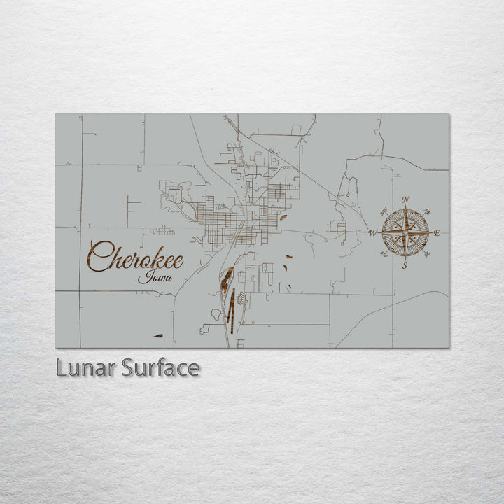 Cherokee, Iowa Street Map