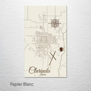 Clarinda, Iowa Street Map