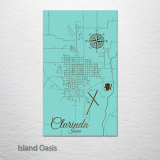 Clarinda, Iowa Street Map