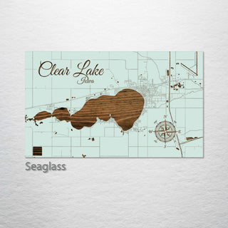 Clear Lake, Iowa Street Map