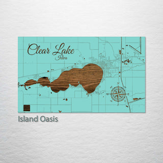 Clear Lake, Iowa Street Map