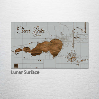 Clear Lake, Iowa Street Map