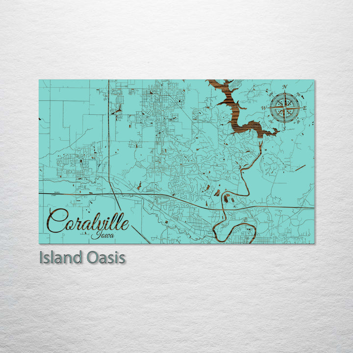 Coralville, Iowa Street Map