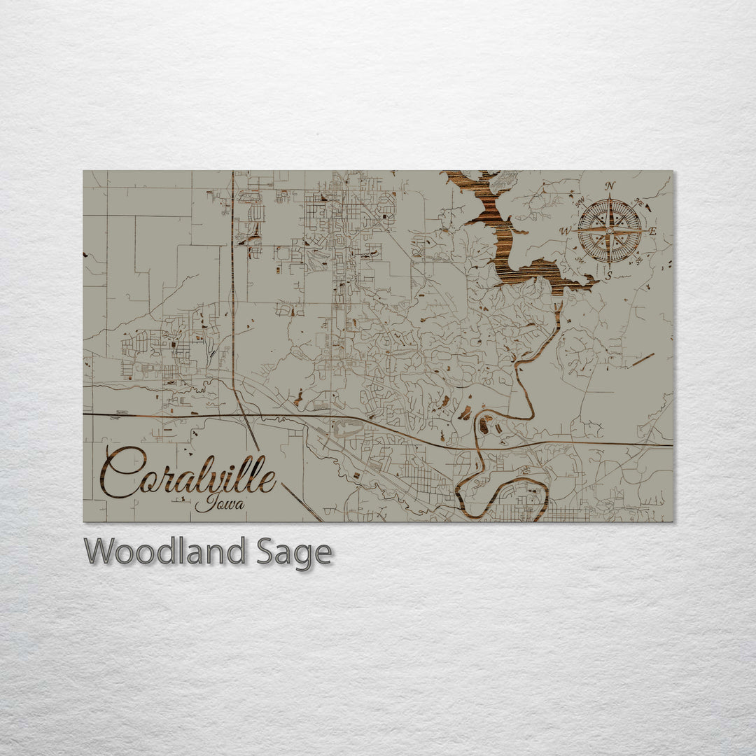 Coralville, Iowa Street Map