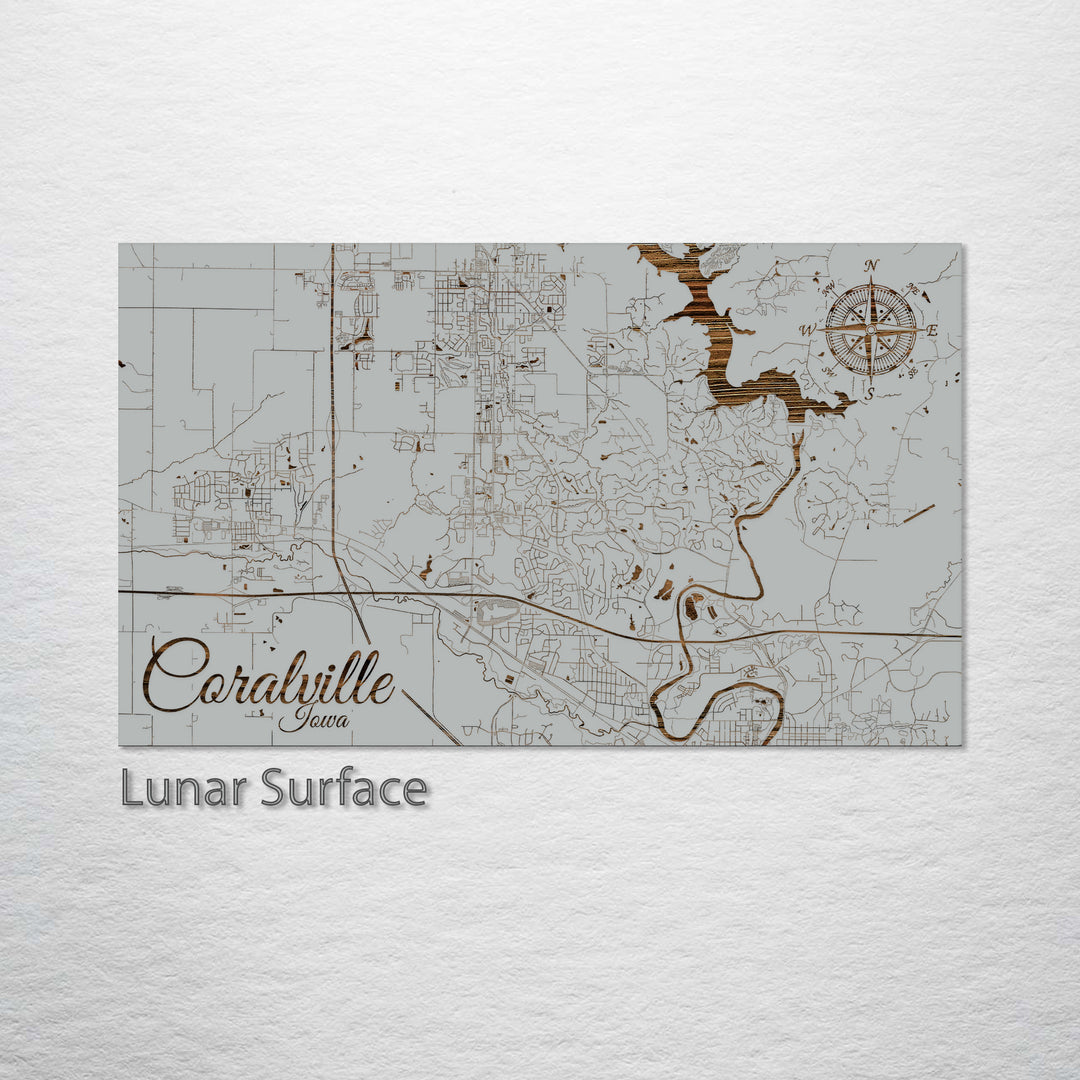 Coralville, Iowa Street Map