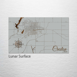 Creston, Iowa Street Map