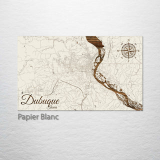 Dubuque, Iowa Street Map