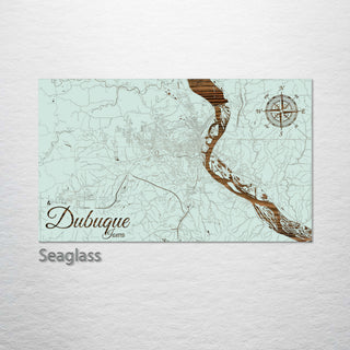 Dubuque, Iowa Street Map