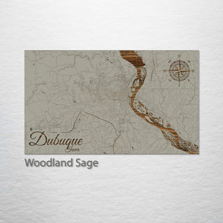 Dubuque, Iowa Street Map