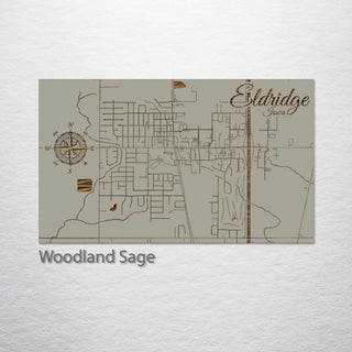 Eldridge, Iowa Street Map
