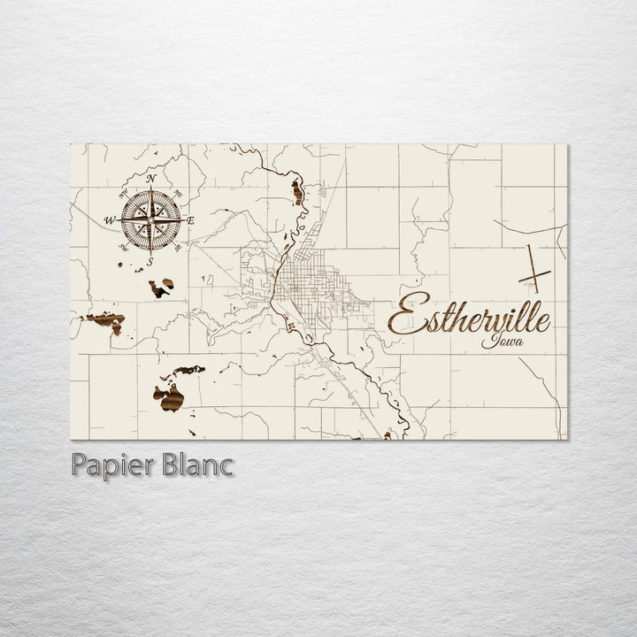 Estherville, Iowa Street Map