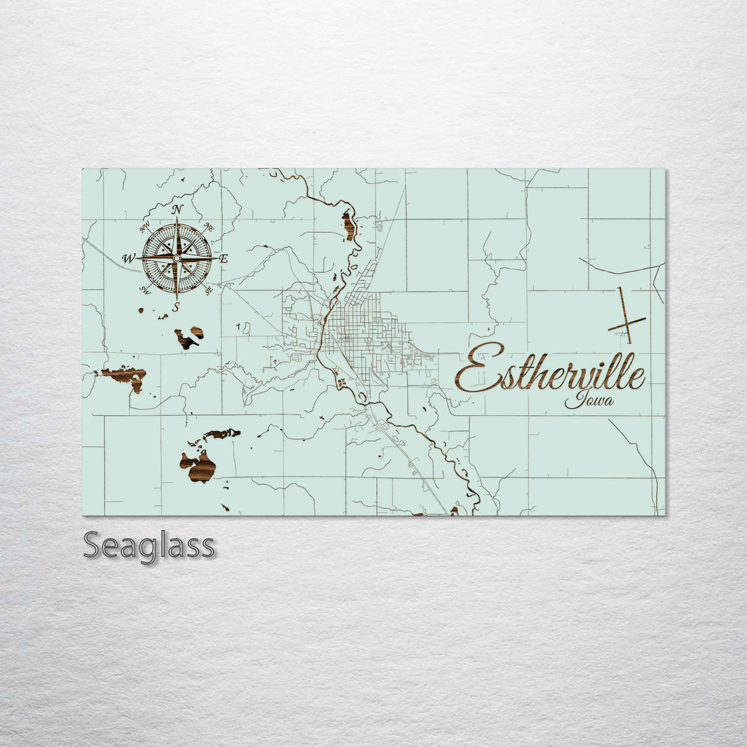 Estherville, Iowa Street Map