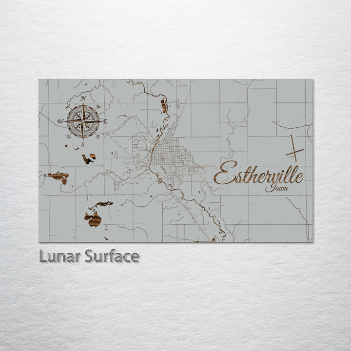 Estherville, Iowa Street Map