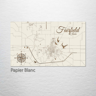 Fairfield, Iowa Street Map